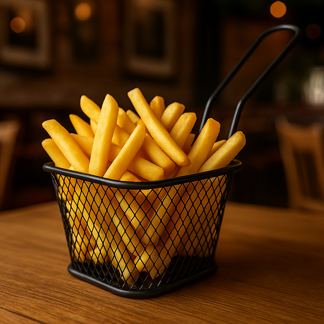 Cookinglife French Fry Basket Black 10 x 8 x 6.5 cm