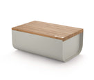 Alessi Bread bin with Cutting board  Mattina - Warm Grey - BG03 WG - by Big-Game