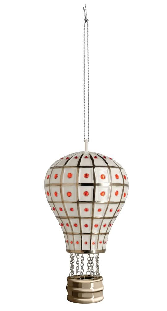 Alessi Christmas ball Faberjori - Air balloon - MJ16/4 - by Marcello Jori