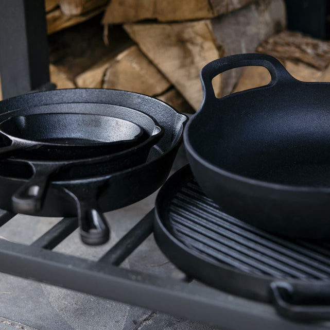 Cast iron pans