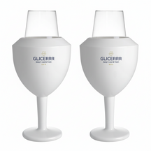 GLICERRR Wine glass cooler and holder set + glass - 2 pieces