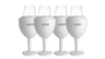 GLICERRR Wine glass cooler and holder set + glass - 4 pieces