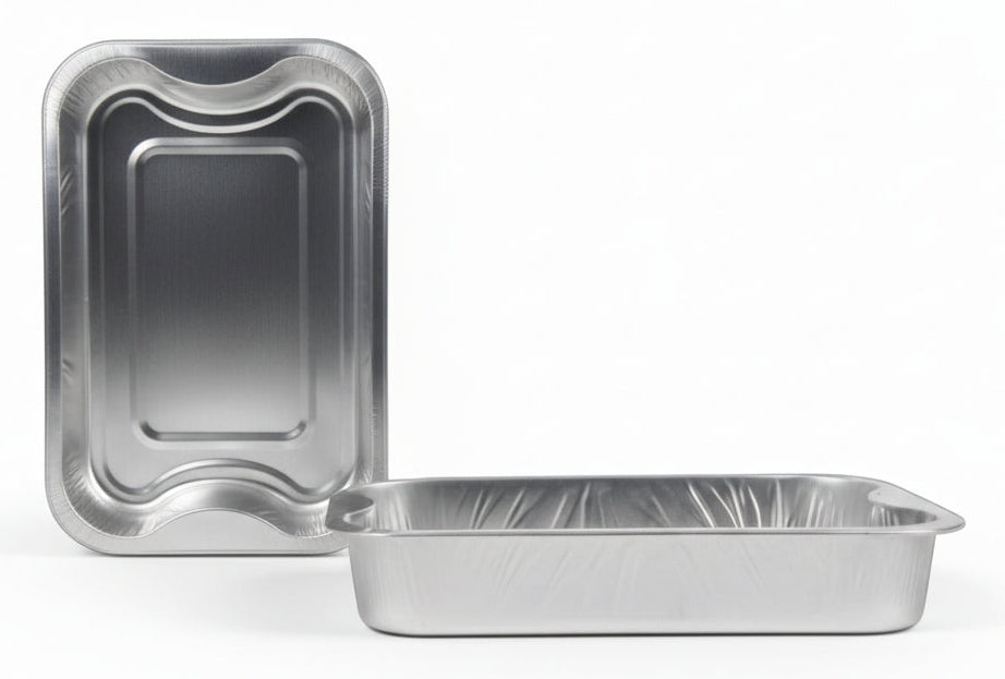 Cookinglife Grill BBQ Aluminium Trays / BBQ Grill Tray - 30 x 20 cm - 3 pieces