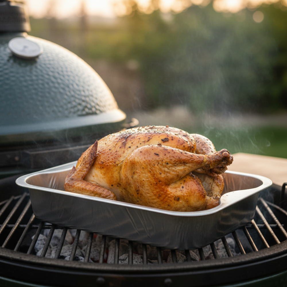 Cookinglife Grill BBQ Aluminium Trays / BBQ Grill Tray - 30 x 20 cm - 3 pieces