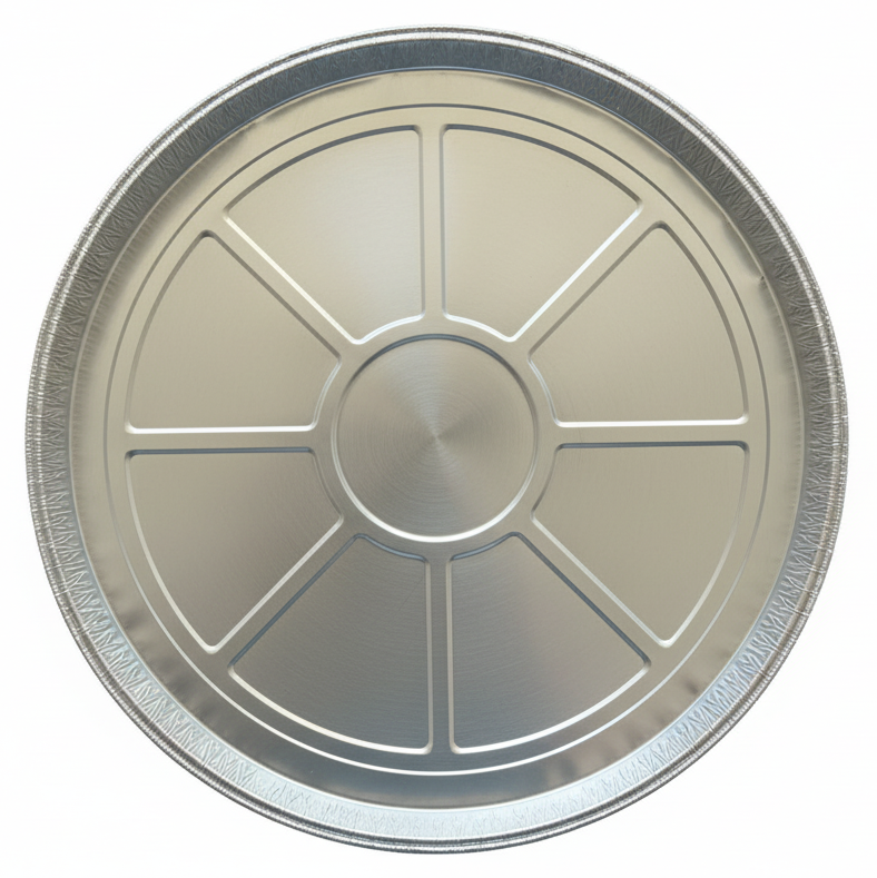 Cookinglife Grill BBQ Aluminium Trays / BBQ Grill Tray ø 33 cm - 5 pieces