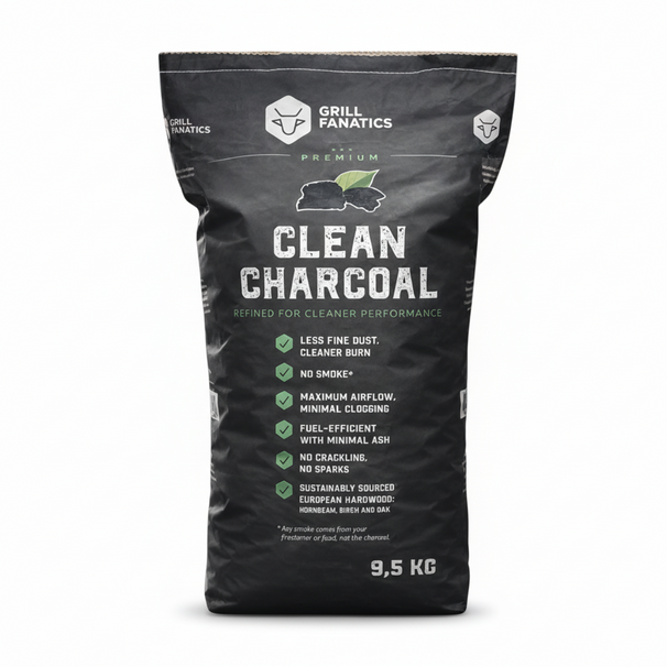 Cookinglife Grill Charcoal / Charcoal Clean - 9.5 KG - Smokeless