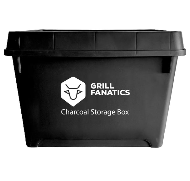 Cookinglife Grill Charcoal Storage Box 60 x 40 x 42 cm - Moisture-resistant