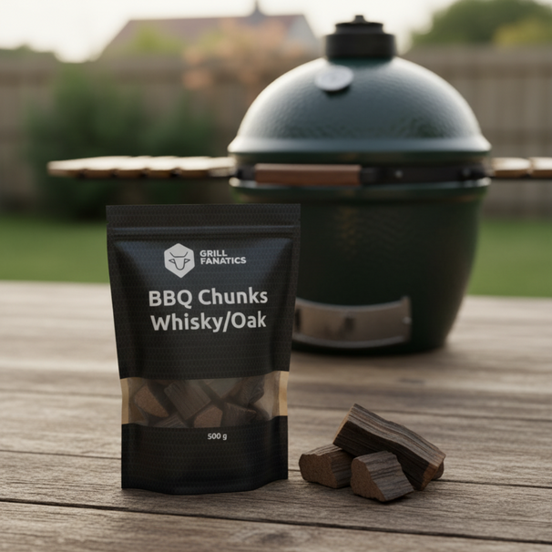 Cookinglife Grill Smoking Wood Chunks - Whiskey / Oak - 500 grams