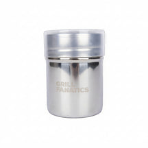 Grill Fanatics Rub Shaker Seasoning Stainless Steel 7.5 cm Grey - Spice Shaker