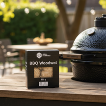 Grill Fanatics Fire Starters Woodwool Natural Wax 325g - BBQ Starter Brown/Black
