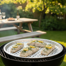 Cookinglife Grill BBQ Grill dish / BBQ Grill Tray ø 34 cm - 5 pieces