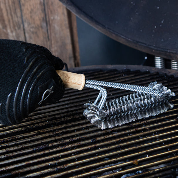 Cookinglife Grill BBQ Cleaning Brush 3-headed