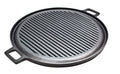 Cast Iron Grill plate - Cast iron - ⌀ 30 cm - 2-sided