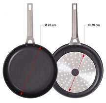 Valira sauté pan - Sauteuse - Aire - ø 28 cm - standard non-stick coating