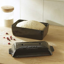 Emile Henry Bread baking moldfor Bus Bread - Fusain - 22 x 15 cm / 2.2 liters