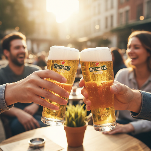 Heineken Beer glass Ellipse - 250 ml - 2 pieces