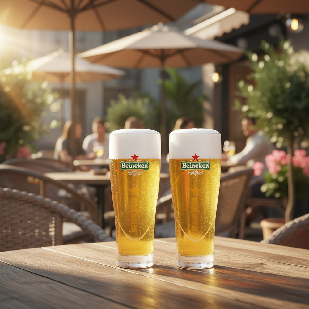 Heineken Beer glass Ellipse - 250 ml - 2 pieces