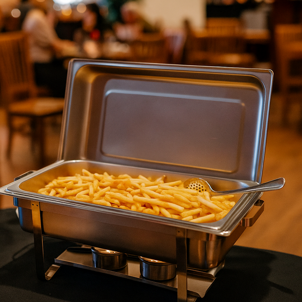 Hendi Chafing Dish Gastronorm 9 liters - Stainless Steel