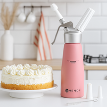 Hendi Whipped Cream Dispenser Pastel Pink - 500 ml