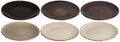 Cookinglife Dinner Plates Delice Gray ø 26.5 cm - 6 pieces