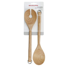 KitchenAid Lettuce cutlery Core Birch 2-piece 33 cm