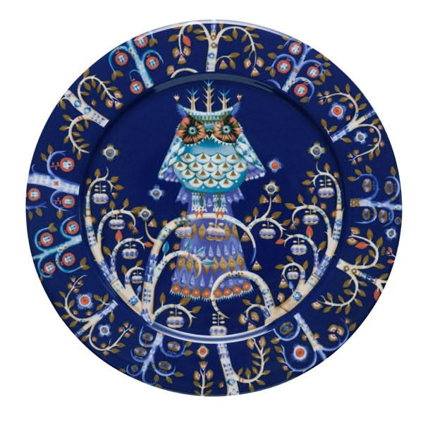 Iittala dinner plate Taika Blue ø 27 cm