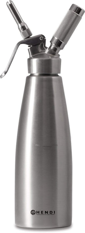Hendi Whipped cream sprayer stainless steel 1 liter