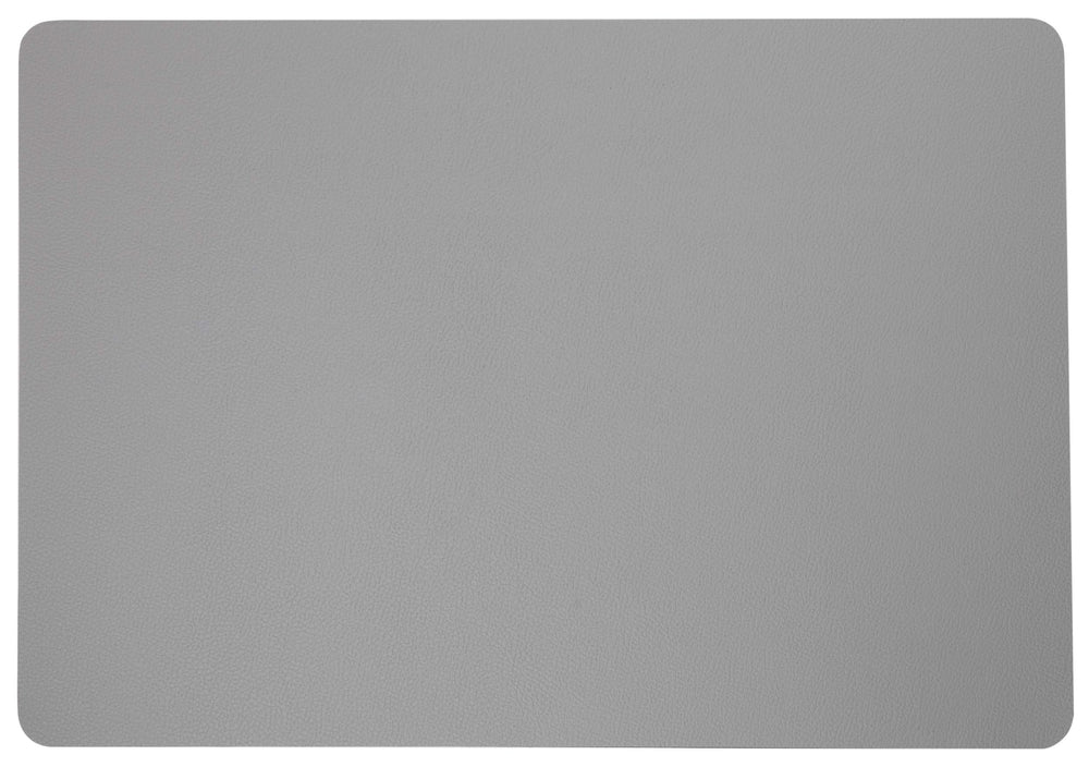 Jay Hill Placemats - Vegan Leather - Gray/Blue - double sided - 46 x 33 cm - 6 Pieces