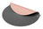 Jay Hill Placemat - Vegan leather - Grey / Pink - double sided - ø 38 cm