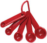 KitchenAid Measuring Spoon set Core Empire Red Plastic 5-piece - 1.25-15-ml