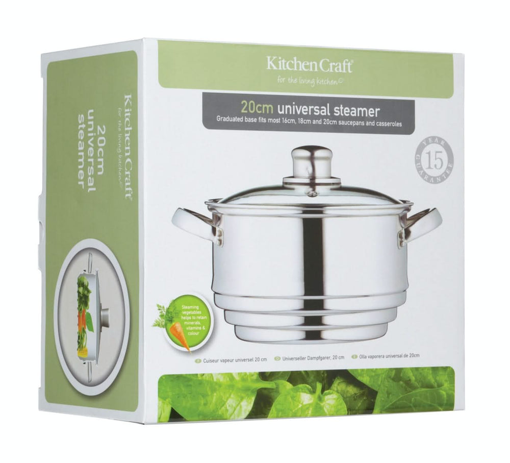 KitchenCraft Steamer Universal - ø 20 cm