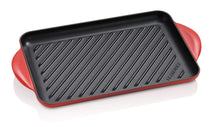 Le Creuset Grill plate Tradition - Cherry Red - 38.5 x 22 cm