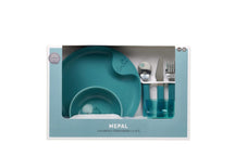 Mepal Children's Dinnerware Mio Deep Turquoise 6-Piece