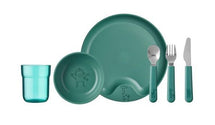 Mepal Children's Dinnerware Mio Deep Turquoise 6-Piece