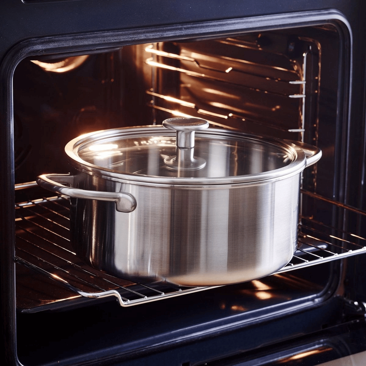KitchenAid Cookware set Multi-Ply Stainless Steel 4-piece - Cookinglife