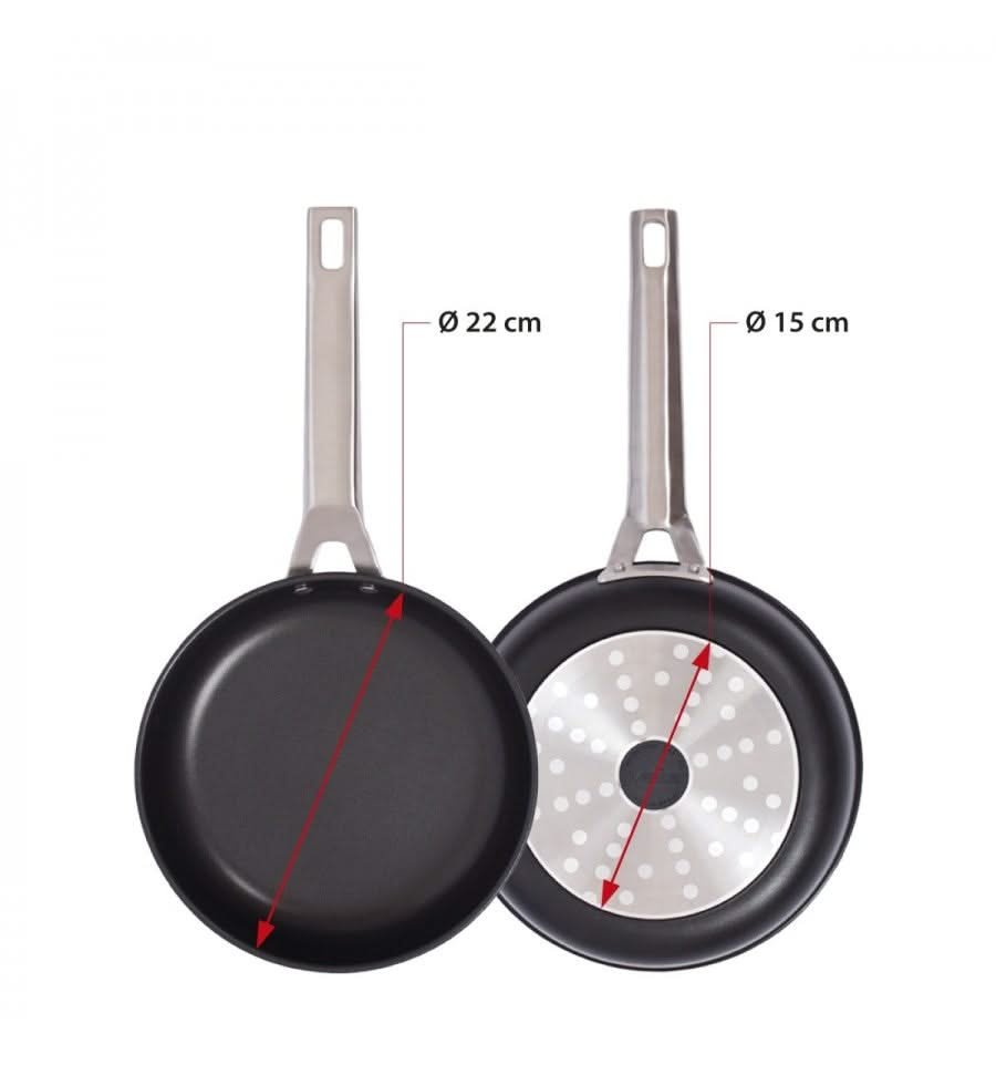 Valira Frying pan Aire - ø 22 cm - standard non-stick coating