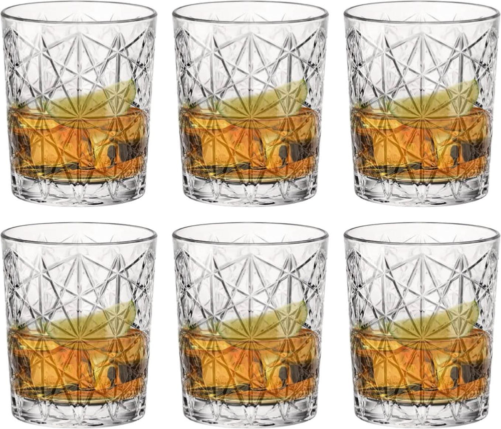 Bormioli Rocco Whiskey Glasses Lounge - 390 ml - 6 pieces