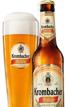 Krombacher Beer glass Weizen - 500 ml