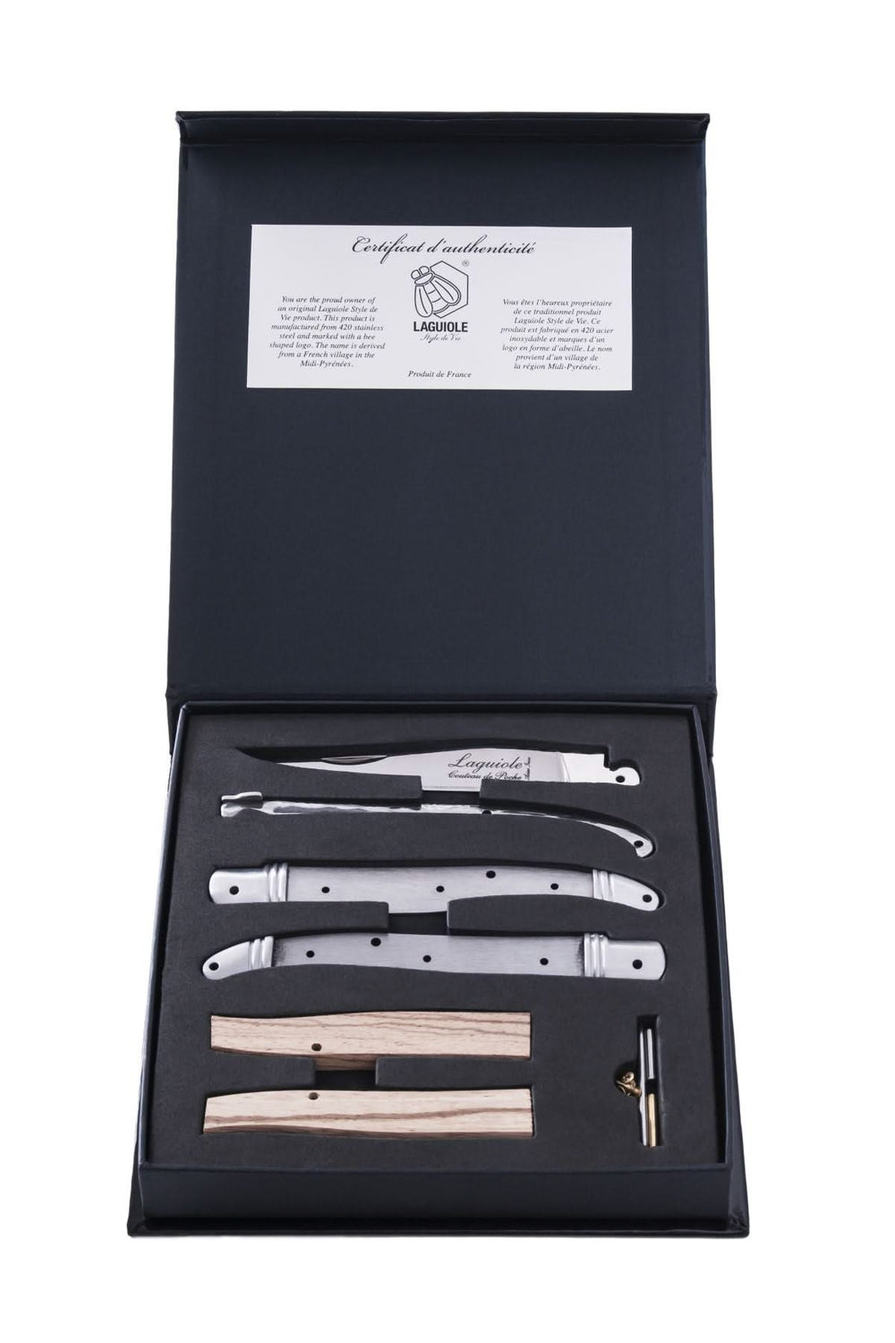 Laguiole Style de Vie Make Your Own Laguiole Pocket Knife