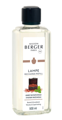 Maison Berger Refill - for fragrance burner - Mystery Patchouli - 500 ml