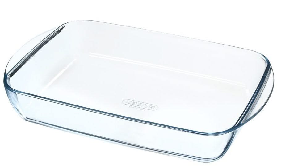 Pyrex Flat Baking Pans Pyrex Bake Enjoy Glass Baking Tray 35Cm