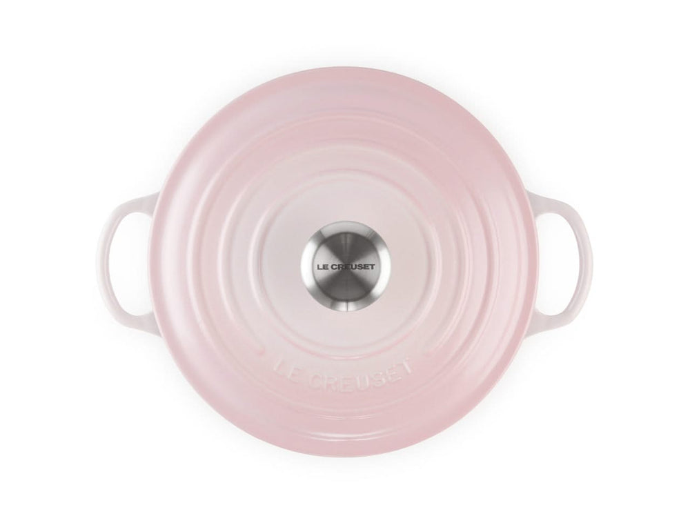 Le Creuset Casserole Signature - Marmite - Shell Pink - ø 24 cm / 3.1 liter