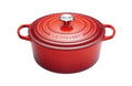 Le Creuset Casserole Signature - cherry red - ø 20 cm / 2.4 liter