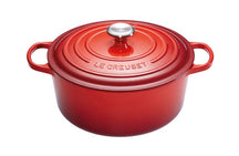 Le Creuset Casserole Signature - Cherry red - ø 22 cm / 3.3 liters