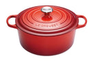 Le Creuset Casserole Signature - cherry red - ø 26 cm / 5.3 liter