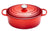 Le Creuset Casserole Signature - Oval - Cherry red - ø 31 cm / 6.3 liters