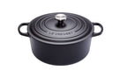 Le Creuset Casserole Signature - Matte Black - ø 18 cm / 1.8 liter