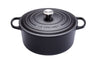 Le Creuset Casserole Signature - Matte Black - ø 22 cm / 3.3 liter