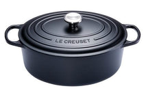 Le Creuset Casserole Signature - Oval - Matte Black - ø 31 cm / 6.3 liters