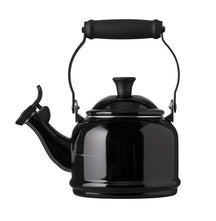 Le Creuset Whistling kettle Demi - Ebony black - 1.1 liter - induction suitable -.